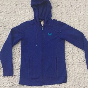 Under Armour Royal Blue Zip Up Hoodie
